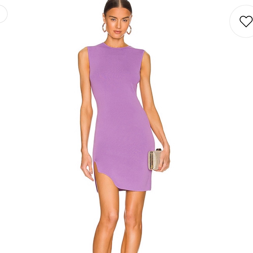 Mother Of All Lidia Mini Dress In Purple Size Small